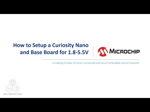 How to Set up a Curiosity Nano Base Board for 1.8 V to 5.5 V