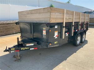 2018 Big Tex 14LX-16 Heavy Duty T/A Extra Wide Dump Trailer | Transportation
