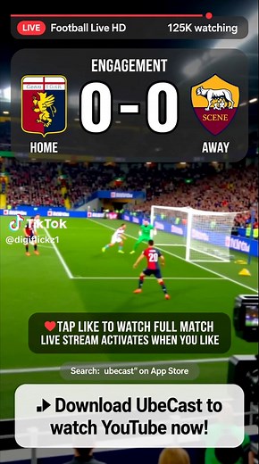 genoa vs roma live stream DROP A LIKE ❤️ & SAVE THIS VIDEO This video will automatically switch to LIVE at kickoff! Genoa vs Roma LIVE Italy - Serie A How to watch live football: Open App Store Search 'UbeCast' Install & open app Open YouTube and watch live football genoa vs roma genoa vs roma live genoa vs roma live stream genoa vs roma live now genoa vs roma live football genoa vs roma live match genoa vs roma live stream today genoa vs roma livestream genoa vs roma live stream free genoa vs r