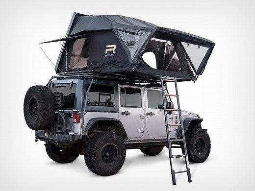 Roofnest Condor 2 XXL Air is world’s largest hardshell rooftop tent that sleeps four adults comfortably - Yanko Design