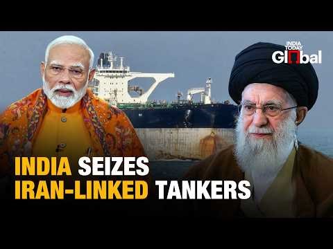 India Seizes Iran-Linked Tankers Near Mumbai, Major Crackdown On Sanctioned Oil Trade | #IndiaIran