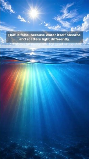 Why the Ocean Is Blue - Myth Busted