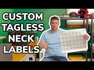 HOW TO MAKE CUSTOM NECK TAG LABELS FOR YOUR T-SHIRT BRAND
