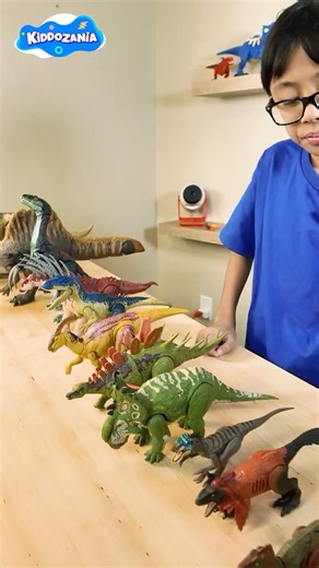 Dinosaur Toy Collection for Kids | Fun Dinosaur Facts & Names