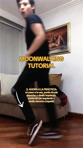 MOONWALKING TUTORIAL #michaelmovie #michaeljackson #billiejean #dancetutorial #BrucePaz
