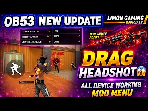 OB53 miui Headshot SENSI 🇧🇷 HEADSHOT [ SCARLET ] 2X SeNsi ONLY DRAG HEADSHOTS 🤯Free Fire Mod menu