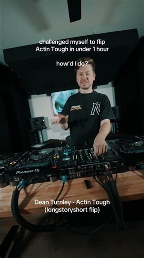 challenged myself to flip Dean Turnley - Actin Tough in under 1 hour