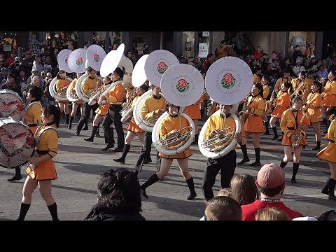 Kyoto Tachibana S.H.S GreenBAND RoseParade2018