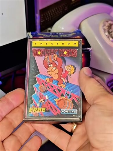 Donkey Kong (ZX Spectrum) #Recuerdos #retro #gaming #games #game