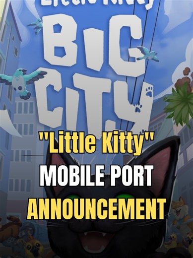 Little Kitty Big City gameplay overview - mobile adventure cat game