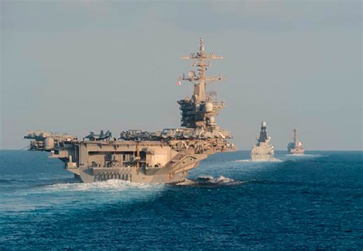 Trump says Iran and US are talking to avert military escalation