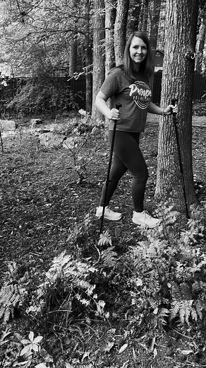 Learn more about Activator Poles with Kristina from Prosper PT & Wellness! Developed by an OT and Gerontologist with arthritis friendly handgrips and ledges that reduce the load on the joints of your lower body. #urbanpoling #arthritisfoundation #activatorpoles #agewell #wakeforestnc | Prosper PT & Wellness