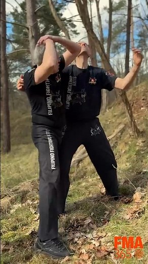 FMA self-defense skills against a sucker punch with Marcus Ruddies