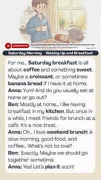 Talk About Your Weekend Plans and Free Time in English | Easy English Conversation for Beginners