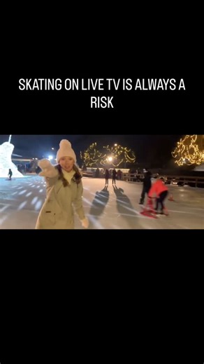 Michelle Mackey on Instagram: "To get you in the holiday spirit, here’s one of the funniest reporting moments from my @weathernetwork days, and don’t worry my wonderful cameraman was just fine 😅"