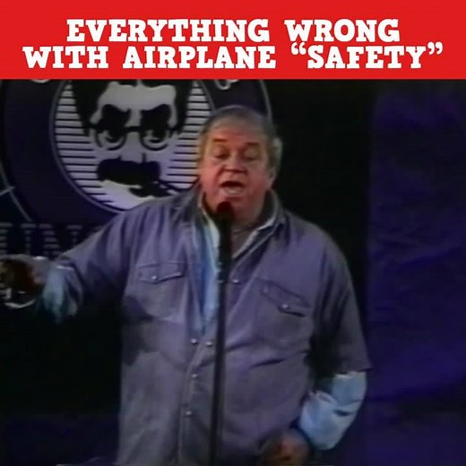 Everything wrong with airplane safety... Tour dates at http://FunniestMan.com | James Gregory