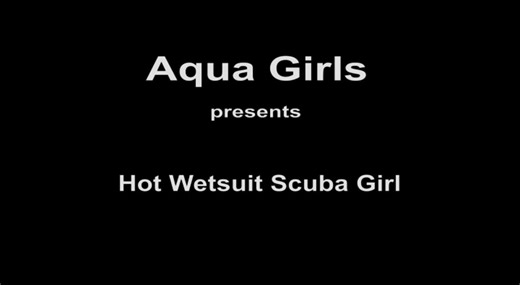 Clip 0201 - Hot Wetsuit Scuba Girl