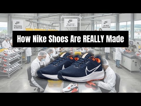 Inside the Making of Nike Shoes - Full Process Explained
