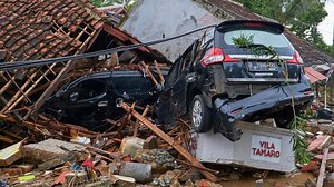 See the devastation caused by deadly tsunami in Indonesia