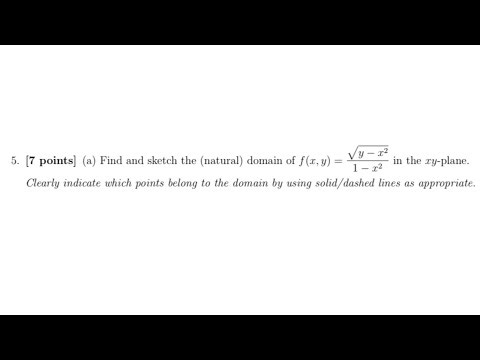 Calculus for Management: Domain of f(x,y)
