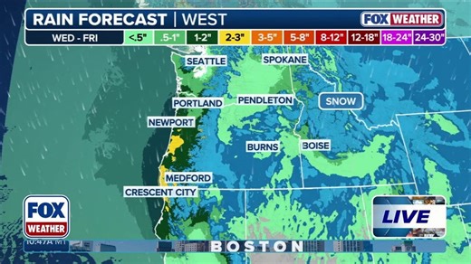 Rain and snow on the way for the West after intense March heat wave | Latest Weather Clips | FOX Weather