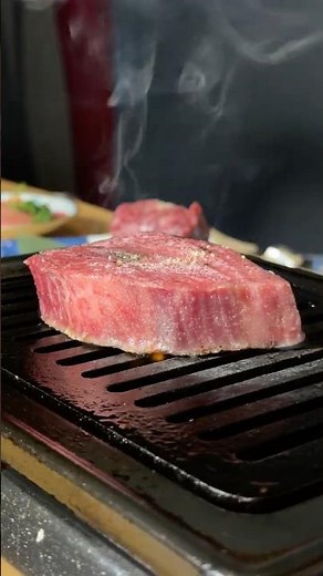 Tajima Wagyu Chateaubriand 🥩 Dojima Yakiniku Osaka