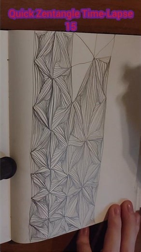 Quick Zentangle Time-Lapse 15