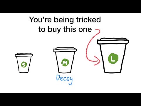 The Decoy Effect | How Companies Make You Buy The Pricier Option