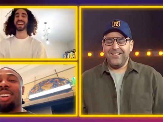 🚨Adama Traore and Marc Cucurella had an FaceTime intervention today on a Spanish TV show.... Traore: "When you treated Cucu like that, it was just the warm-up of a match, it wasn't anything. Marc said he knew they were his last minutes. He does very well. Personally, I know he's a good guy, and it wasn't anything personal. It was the warm-up." Host: "Cucu, do you have him [Traore] here?" Cucurella: "Yes, now I'm calm because there's a screen between us." | The Blues 1905