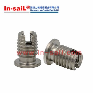 [Hot Item] M3 M4 M5 M6 M8 M10 Self Tapping Thread Insert Slotted Bushing