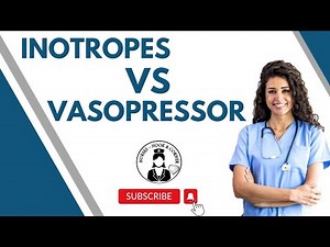 Inotropes vs Vasopressors #nutshell #medico #nursing #cirticalcare