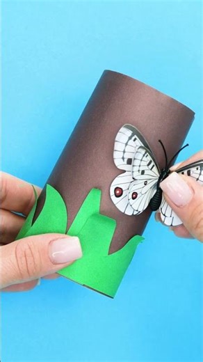 Pohon Bunga DIY! 🌳🌸 Menggunakan Tanah Liat dan Kertas! ✨