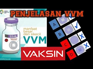Penjelasan Vaksin VVM (Vaccine Vial Monitor)