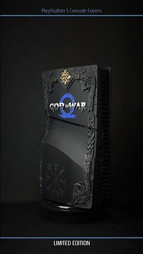 God Of War PS5 slim console covers