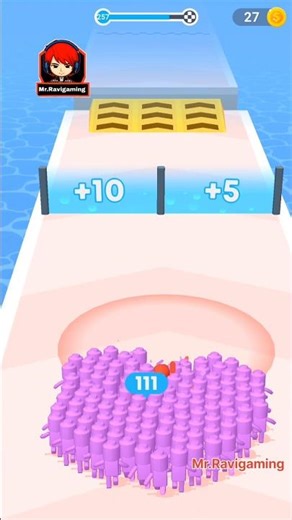 Count Master Run Game Level 257 #shorts​ #gaming​ #youtubeshorts​