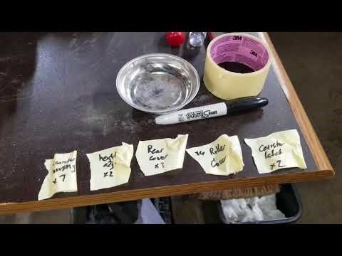 Canister Vacuum - Disassembly and Cleaning Procedure