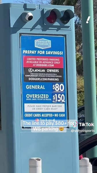 Parking Prices for Dodgers World Series: Worth It?