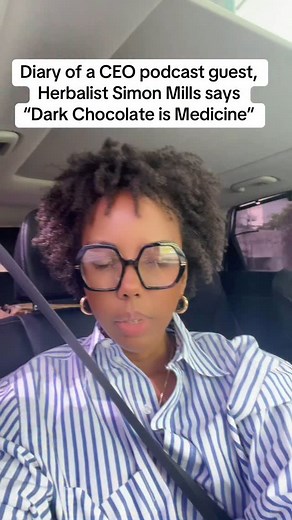 I just finished a new episode of Diary of a CEO and Herbalist Simon Mills said Dark Chocolate is medicine. 🥹 Now we’ve know for some time that dark chocolate is good for you but a concentration of 75% and above is like medicine yall! So as someone who has gotten serious about fitness and wellness generally, I’ll be adding dark chocolate into my rotation even more now. #darkchocolate #darkchocolatebenefits #wellnesstip #diaryofaceo | dsjcox