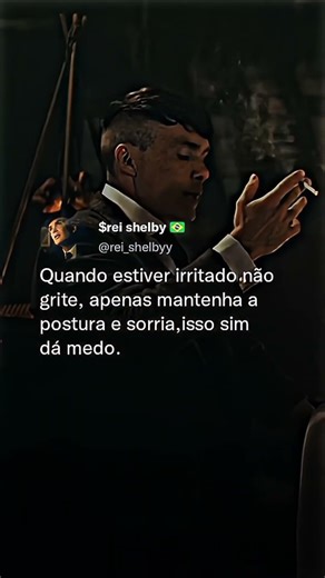 Isso sim dá medo. | #frases #reflexões #thomasshelby #peakyblinders #frasesmotivacionais