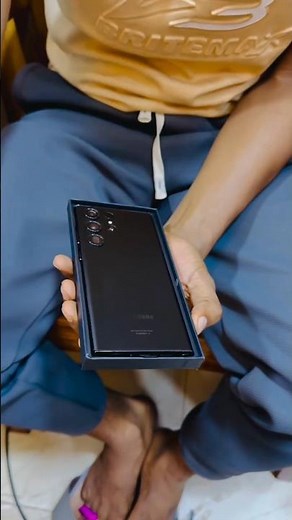 Unboxing Samsung galaxy S23 Ultra Black Colour