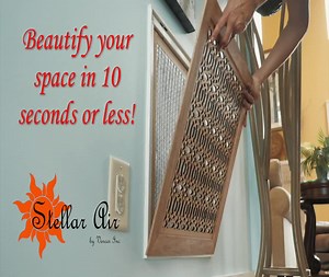 Magnetic Air Intake Custom Decorative Vent - CUBES Design - Etsy