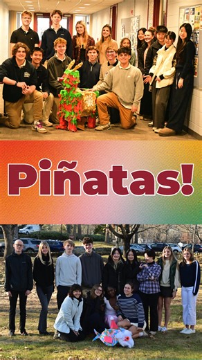 Language, history, culture—and a little papier-mâché. Honors Spanish 3 students brought collaboration to life through a hands-on piñata project that blended research, design, teamwork, and tradition. From pre-Columbian history to shared celebration, this was learning you can see (and eventually break). Read how the project came together and why it mattered. https://www.taboracademy.org/news/news-detail/~board/school-news/post/honors-spanish-3-brings-piata-history-to-life | Tabor Academy