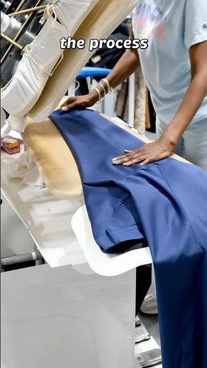 How Pants Are Pressed At The Dry Cleaner #dryclean #explained