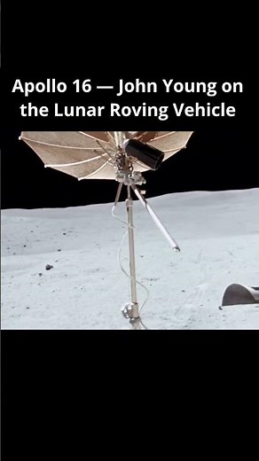 Apollo 16: Driving the Lunar Rover