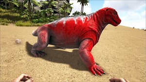 ARK Survival Ascended Moschops taming guide