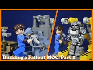 From Bricks to Wasteland- Building a Lego Fallout MOC Part 2: Decorating the Wasteland
