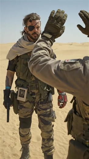 Me as Venom Snake A.I. Cosplay #cosplay #venomsnakecosplay #mgsv #metalgearsolid #cosplayer