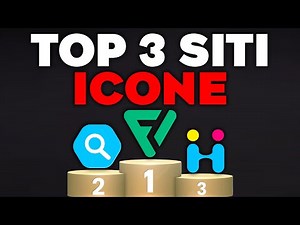 3 siti per Scaricare ICONE Gratis! Come scaricare icone gratis