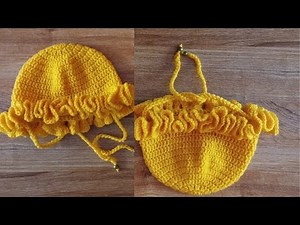 How to Crochet a Ruffle Baby Hat | Beginner-Friendly & Fast (4 Hours)