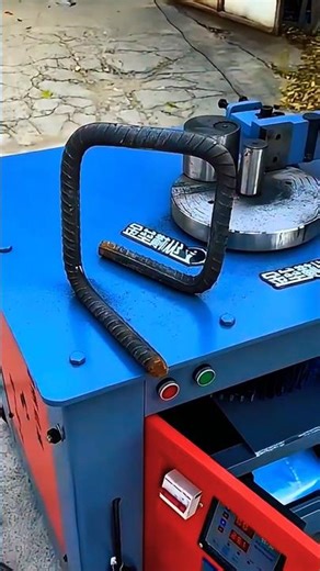CNC Rebar Bender Test! Watch This Machine Bend Thick Steel With Incredible Power 💥🔥